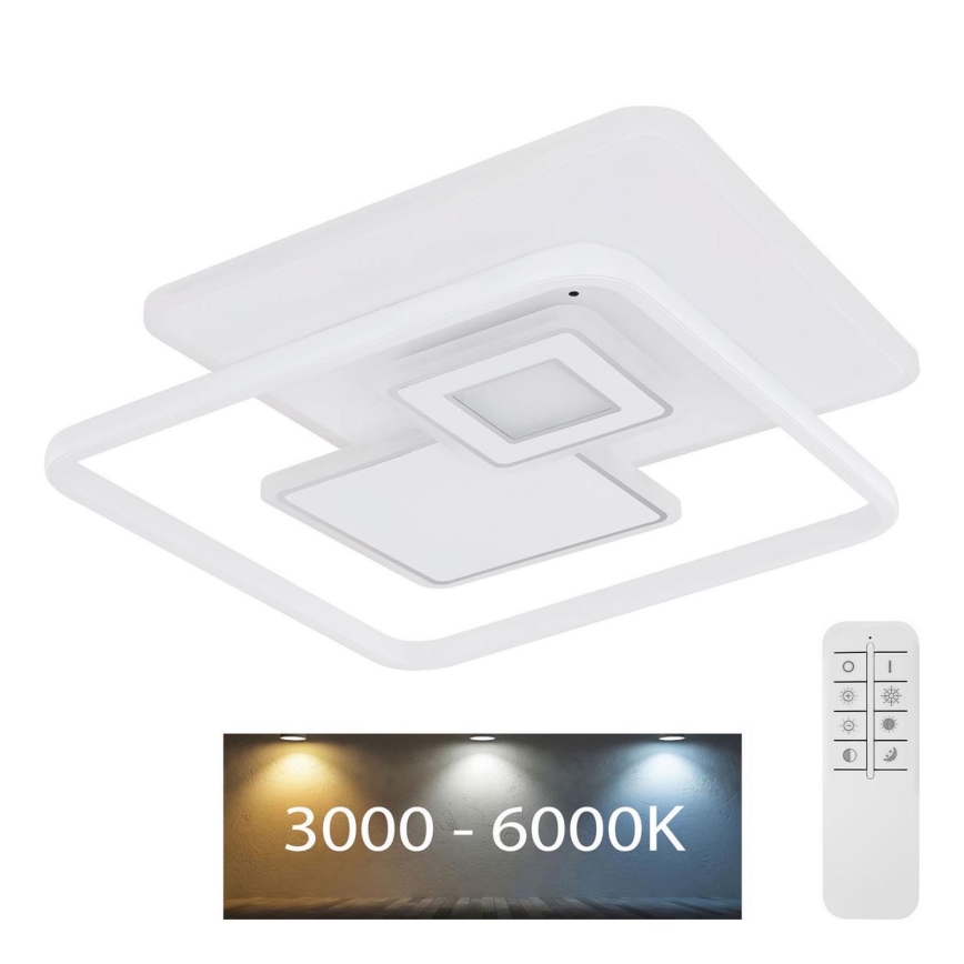 Globo - Plafón LED regulable RODERICK LED/50W/230V + mando a distancia