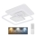 Globo - Plafón LED regulable RODERICK LED/50W/230V + mando a distancia