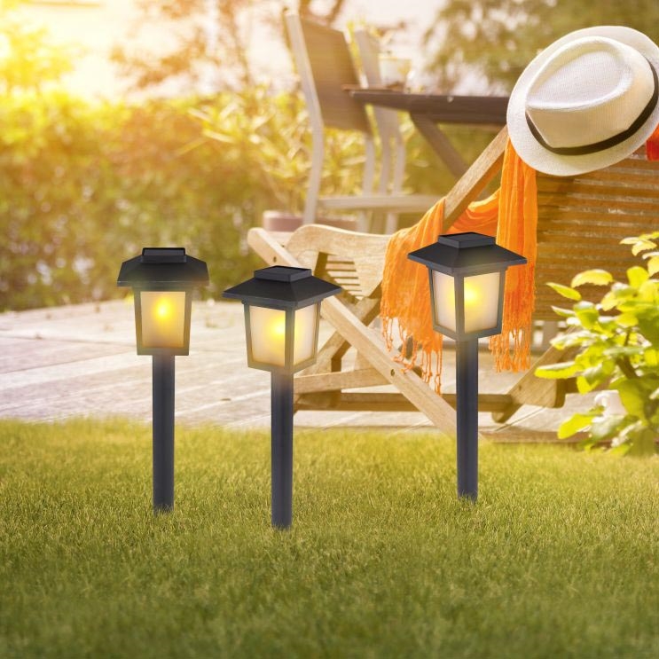 Globo - SET 3x Lámpara solar LED 3xLED/1,2V IP44 200 mAh