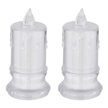 Globo - SET de 2 Velas LED LED/0,25W/3xLR1130