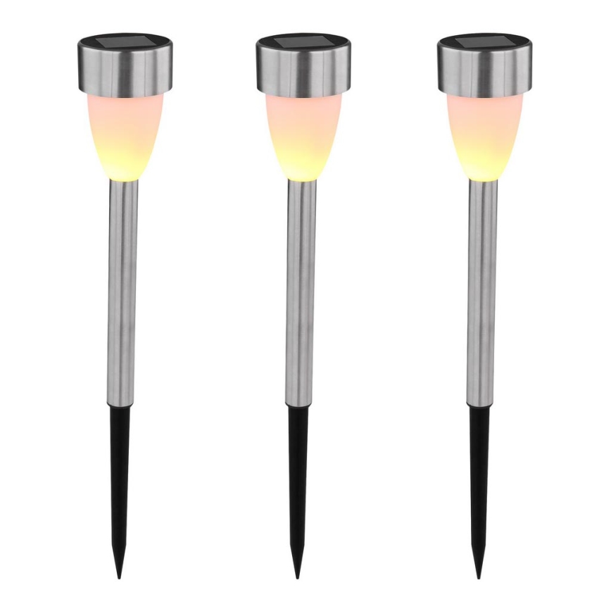 Globo - SET DE 3 lámparas solares 3xLED/0,06W/1,2V IP44 200 mAh