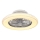 Globo - Ventilador de techo LED regulable LED/40W/230V 3000-6500K + control remoto