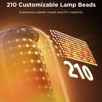 Govee - Lámpara de mesa LED RGBW regulable con altavoz LED/36W/12V Wi-Fi