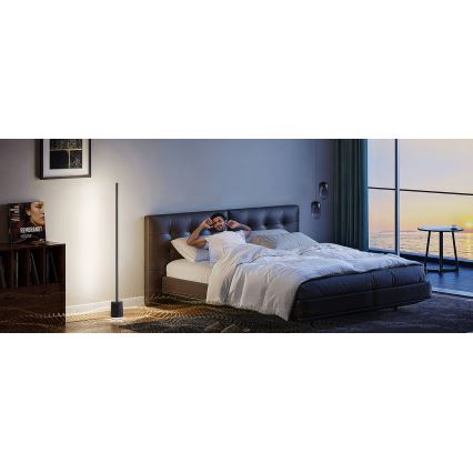Govee - Lámpara LED de pie con altavoz Pro RGBICWW 2200-6500K Wi-Fi + control remoto