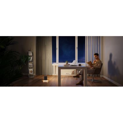 Govee - Lámpara LED de pie con altavoz Pro RGBICWW 2200-6500K Wi-Fi + control remoto