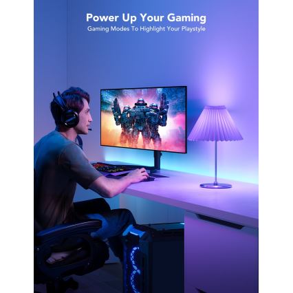 Govee - LED RGBWW Bombilla Inteligente E27/12W/230V 2700-6500K Wi-Fi