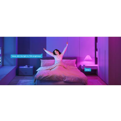 Govee - LED RGBWW Bombilla Inteligente E27/12W/230V 2700-6500K Wi-Fi