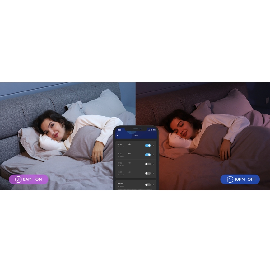 Govee - LED RGBWW Bombilla Inteligente E27/12W/230V 2700-6500K Wi-Fi