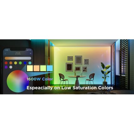 Govee - LED RGBWWIC Tira regulable Strip Light 2 Pro 5m Wi-Fi Matter