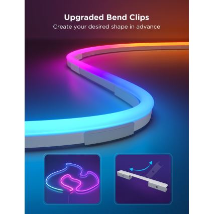Govee - Neon 2 MATTER tira LED flexible 3 m RGBIC Wi-Fi