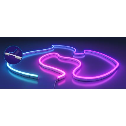 Govee - Neon 2 MATTER Tira LED plegable 5m RGBIC Wi-Fi IP67