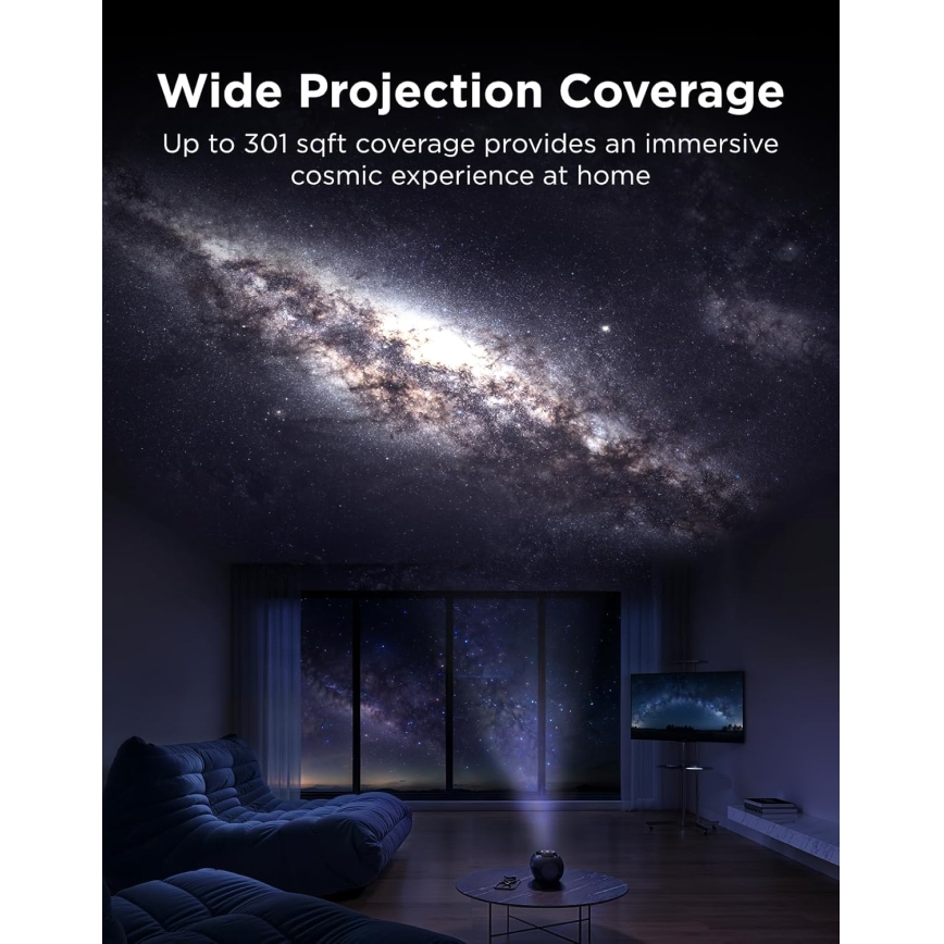 Govee - Proyector de luz Galaxy 2 Pro Matter con altavoz Wi‑Fi