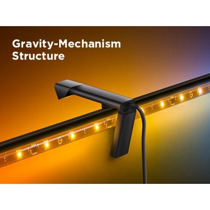 Govee - SET 2x Iluminación trasera TV 55-65" Iluminación LED SMART RGBICW Wi-Fi