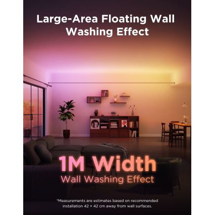 Govee - Tira LED colgante RGBICWW LED/36W/24V 4m Skyline Matter Wi-Fi