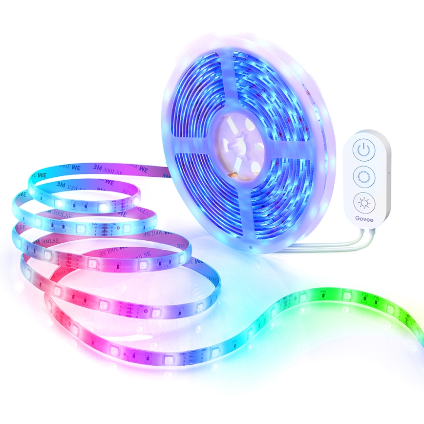 Govee - Tira LED RGB regulable inteligente LED/36W/24V 10m Wi-Fi