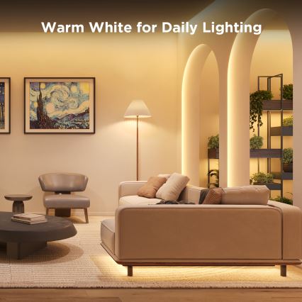 Govee - Tira LED SMART PRO RGBICW Wi-Fi 10m MATTER - extra duradera