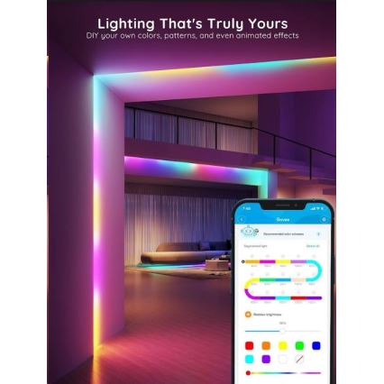 Govee - Tira LED Wi-Fi RGBIC Smart PRO 5m