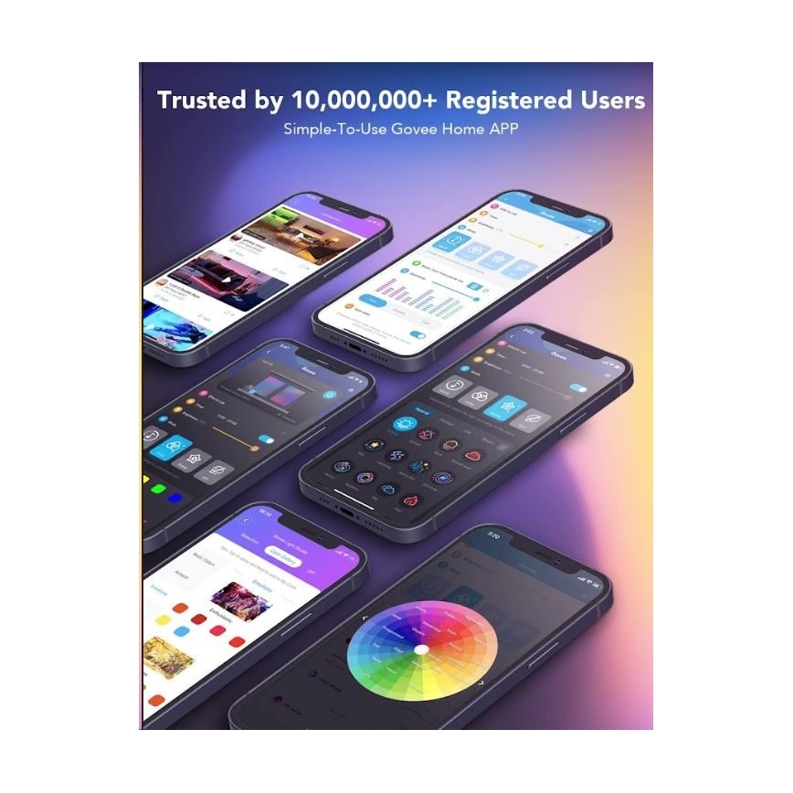 Govee - Tira LED Wi-Fi RGBIC Smart PRO 5m