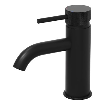 Grifo de lavabo ANHOLT 15,6 cm, negro mate
