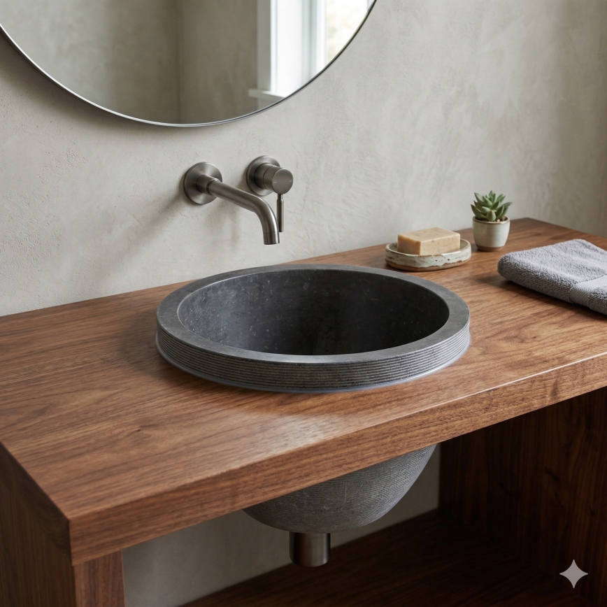 Grifo de lavabo DRAGOR 15,6 cm blanco mate