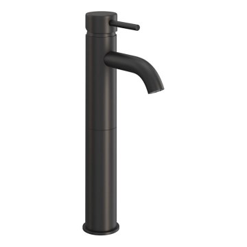 Grifo de lavabo DRAGOR 29 cm negro mate