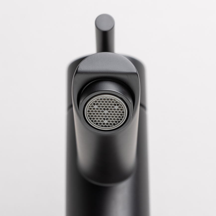 Grifo de lavabo RINGSTED 17,8 cm negro mate