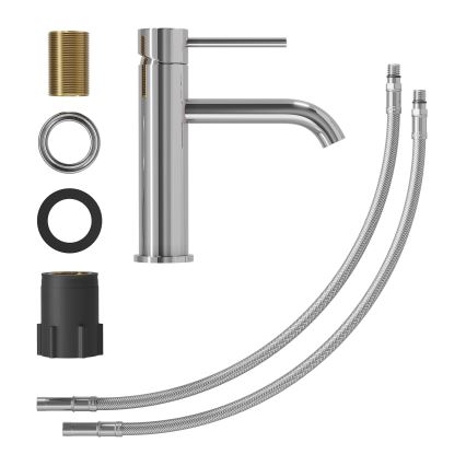 Grifo de lavabo SOVANG 18,3 cm cromo brillante