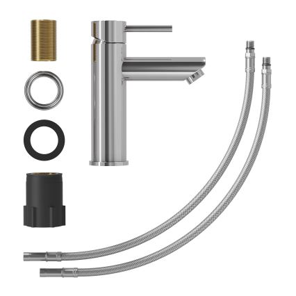 Grifo para lavabo RINGSTED 17,8 cm, cromo brillante