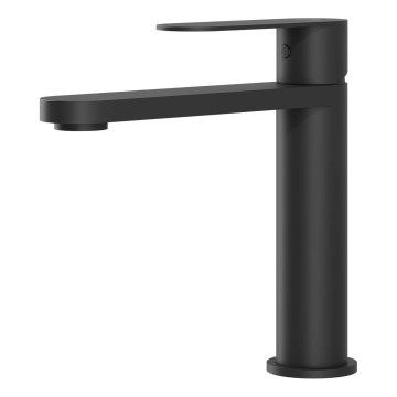 Grifo para lavabo TARNBY 17,3 cm negro mate