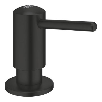 GROHE 1021652430 - Dispensador de jabón líquido CONTEMPORARY 500 ml negro