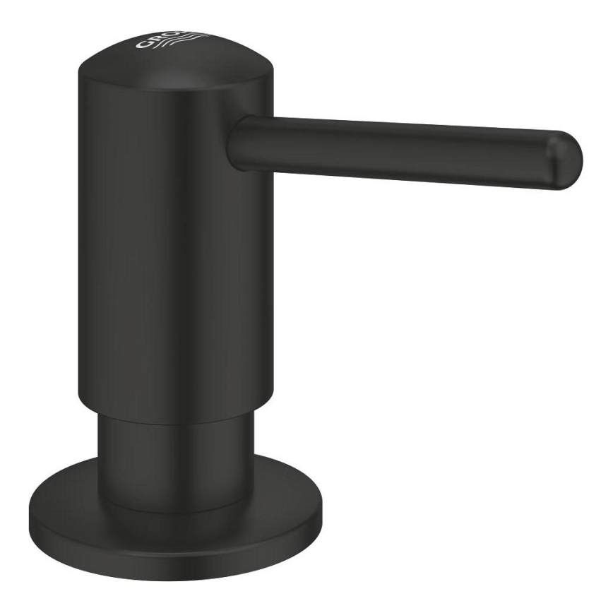 GROHE 1021652430 - Dispensador de jabón líquido CONTEMPORARY 500 ml negro
