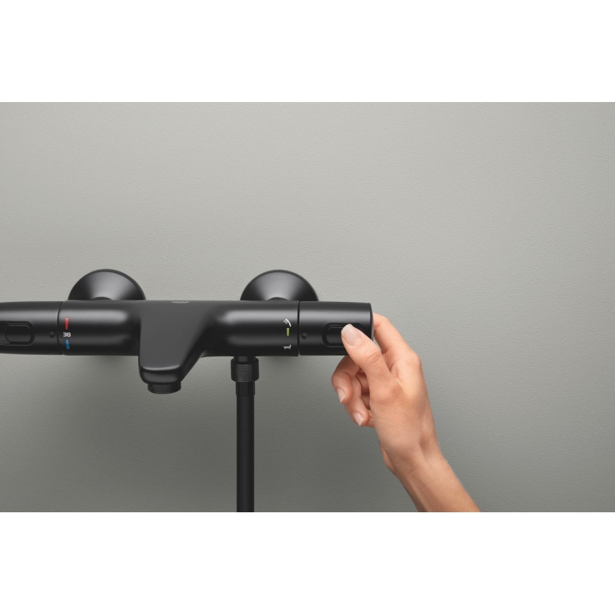 GROHE 1022162432 - Grifo termostático para bañera PRECISION TREND DN 15 negro