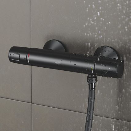 GROHE 1022172432 - Mezclador termostático de ducha PRECISION TREND negro