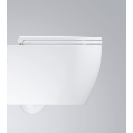 GROHE 103848SH00 - Inodoro suspendido START ROUND de cerámica, 368 × 543 mm, blanco duradero