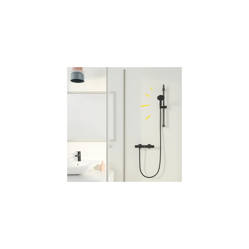 GROHE 1053152431 - Ducha de mano VITALIO START 110 600 mm negra