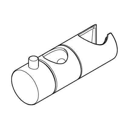 GROHE 12140000 - Soporte deslizante EUPHORIA cromo brillante