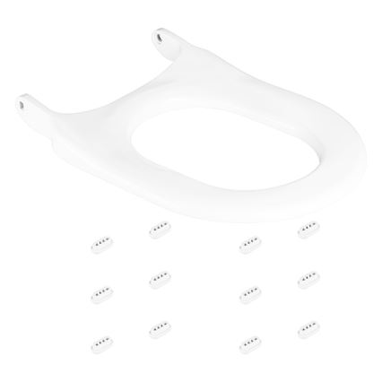 GROHE 14924SH0 - Asiento para inodoro SENSIA ARENA, blanco duradero