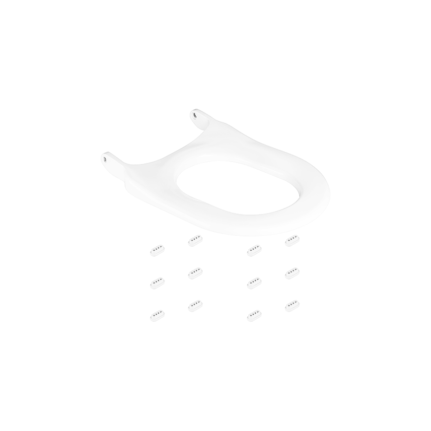 GROHE 14924SH0 - Asiento para inodoro SENSIA ARENA, blanco duradero