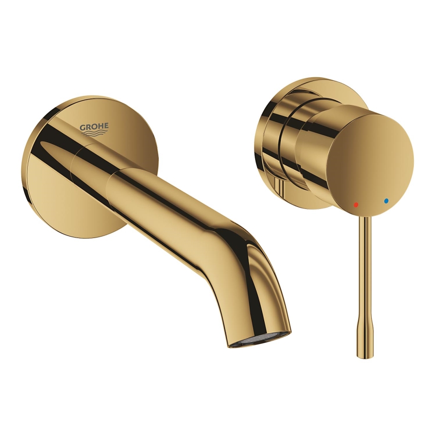 GROHE 19408GL1 - Grifo de lavabo ESSENCE 183 mm, dorado, 2 orificios
