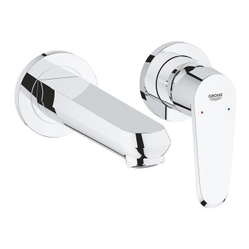 GROHE 19573002 - Grifo de lavabo para 2 orificios EURODISC COSMOPOLITAN 11x17 cm, acabado cromado