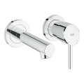 GROHE 19575001 - Grifo de lavabo de dos orificios CONCETTO 147 mm cromo brillante
