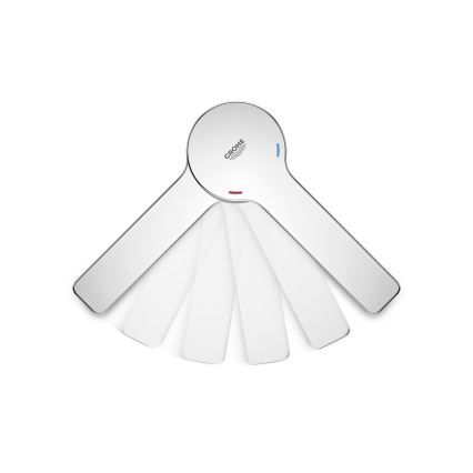 GROHE 19577001 - Mezclador para bañera de cuatro orificios LINEARE, cromo brillante