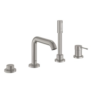 GROHE 19578DC1 - Conjunto para bañera de cuatro orificios ESSENCE en acero inoxidable