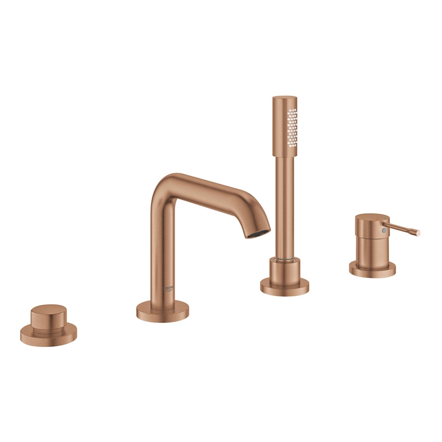 GROHE 19578DL1 - Conjunto para bañera de 4 agujeros ESSENCE, acabado en bronce