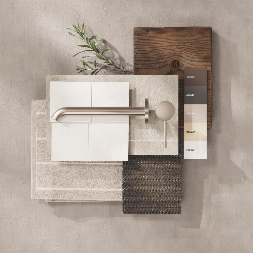 GROHE 19967DC1 - Grifo monomando para lavabo ESSENCE de 230 mm en acero inoxidable