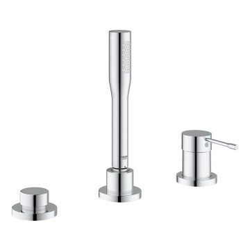 GROHE 19976001 - Mezclador para bañera de 3 orificios ESSENCE, cromo brillante