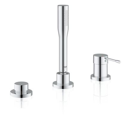 GROHE 19976001 - Mezclador para bañera de 3 orificios ESSENCE, cromo brillante