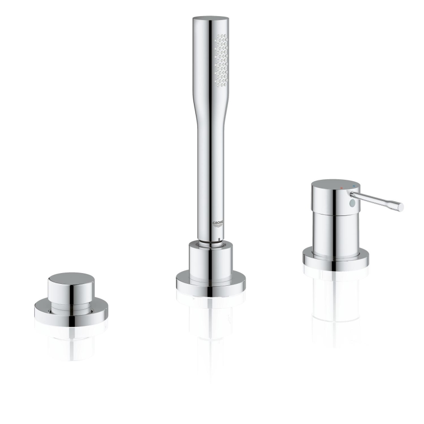 GROHE 19976001 - Mezclador para bañera de 3 orificios ESSENCE, cromo brillante