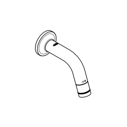 GROHE 20205000 - Válvula de pared UNIVERSAL 106 mm cromo brillante