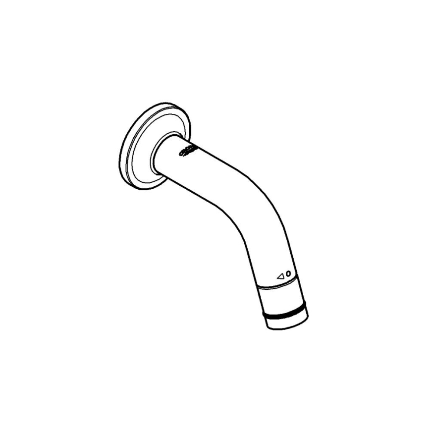 GROHE 20205000 - Válvula de pared UNIVERSAL 106 mm cromo brillante